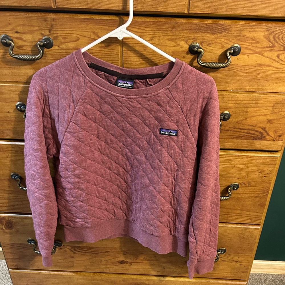 Women's Patagonia quilted pullover